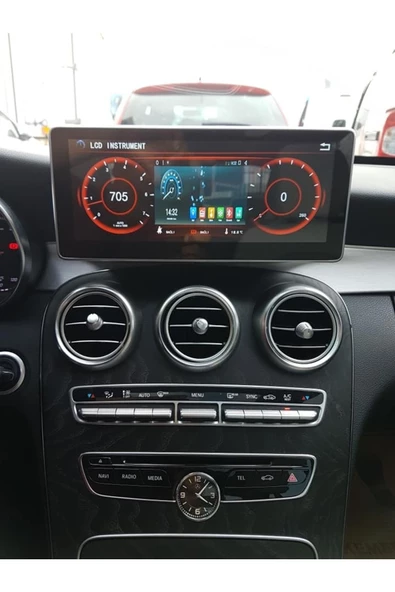 demirusta Benz C-class W205 2015-18 Carplay+and.auto Navigasyon Dvd Kamera