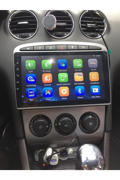 demirusta peugeot 308 Uyumlu  carplay YOUTUBE yandex WİFİ usb BT KAMERA