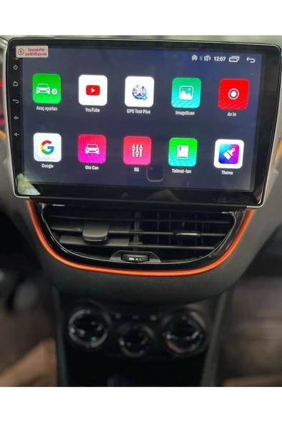 demirusta 2008-208  Uyumlu carplay YOUTUBE yandex WİFİ usb BT KAMERA