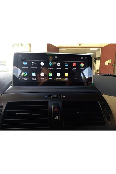 demirusta BMW X3 8GB RAM NAVİGASYON DVD USB BT WİFİ DVD KAMERA Uyumlu