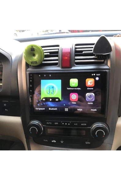 demirusta Honda Crv 2006-2012 Uyumlu Carplay+and.auto Navigasyon Dvd Usb Bt Kamer