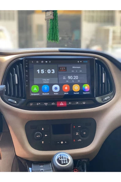 demirusta Fiat Doblo 2015-2022 Uyumlu Carplay+and.auto Navigasyon Dvd Usb Kamera ürün görseli