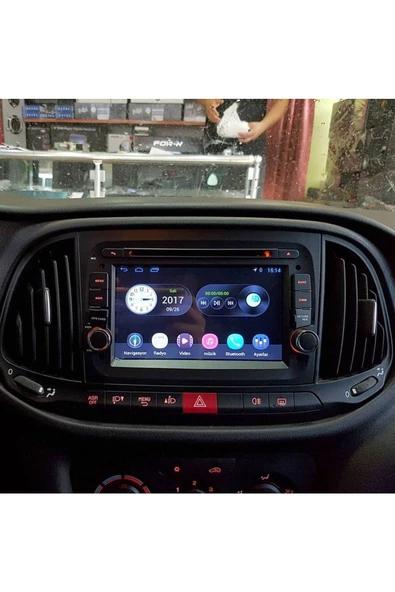 demirusta Fiat Doblo 2015-2022 Navigasyon Dvd Usb Bt Kamera Uyumlu ürün görseli