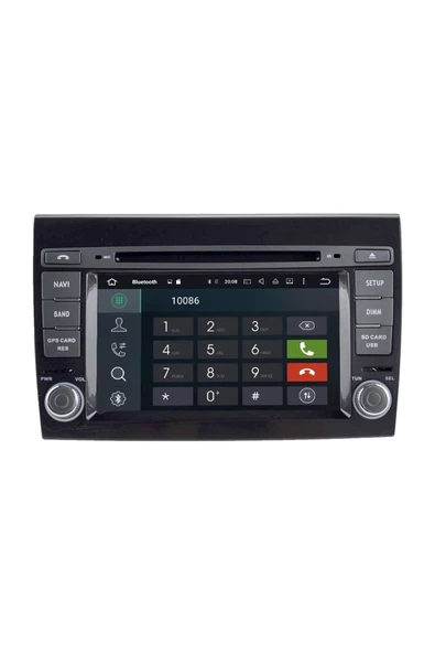 demirusta Fiat Bravo Uyumlu  Carplay+and.auto Navigasyon Dvd Usb Bt Kamera