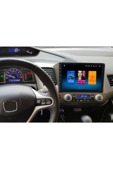demirusta Honda Civic 2006-2011 Navigasyon Wifi Mobil Tv Dvd Kamera Hediye - Resim 2