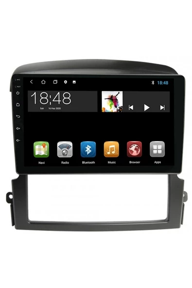demirusta Kia Sportage 2004-2010 Uyumlu Carplay Navigasyon Dvd Usb Bt Kamera