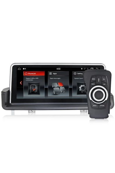 demirusta Bmw E90 Üst Ekran Joistick Carplay Navigasyon Dvd Usb Bt Kamera Uyumlu - Resim 2