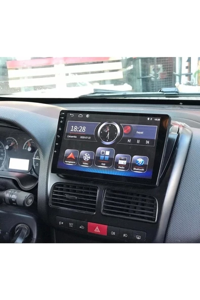 demirusta Fiat Doblo 9'' Uyumlu Carplay+and.auto Navigasyon Dvd Usb Bt Kamera