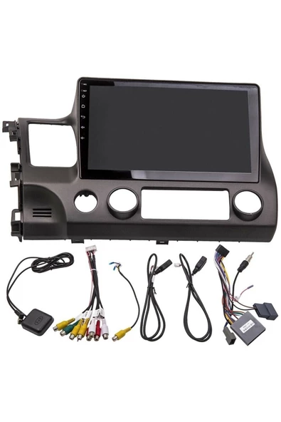 demirusta Honda Civic Carplay+and.auto Navigasyon Dvd Usb Bt Kamera Uyumlu - Resim 2
