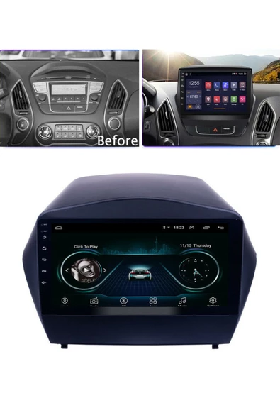 demirusta Hyundaı Ix35 Carplay Navigasyon Dvd Usb Bt Kamera Uyumlu ürün görseli