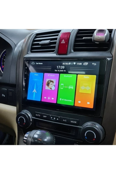 demirusta Honda Crv 2006-2012 Uyumlu Carplay+and.auto Navigasyon Dvd Usb Bt Kamer - Resim 2