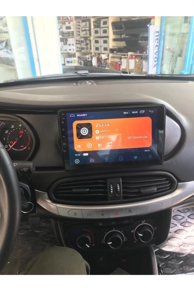 demirusta Fiat Egea 9''Uyumlu carplay+and.auto Navigasyon Dvd Usb Bt Kamera - Resim 2