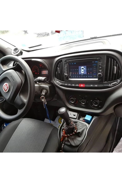 demirusta Fiat Doblo 2015-2022 Navigasyon Dvd Usb Bt Kamera Uyumlu - Resim 2