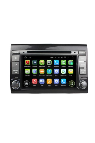 demirusta Fiat Bravo Uyumlu Navigasyon Wifi Mobil Tv Dvd Kamera Hediye