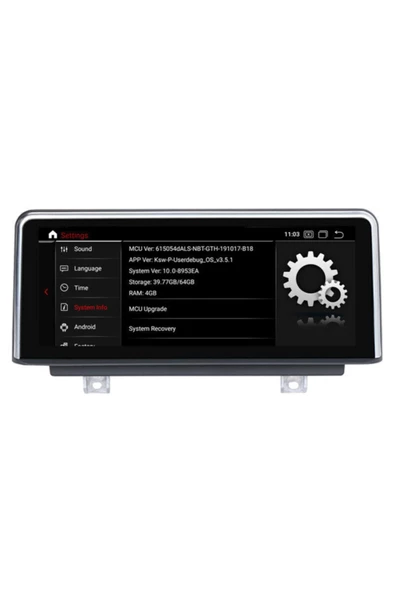 demirusta Bmw F30 Andorid Carplay Navigasyon Wifi Mobil Tv Dvd Kamera Hediye - Resim 2