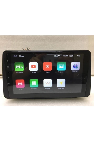demirusta Fiat Fiorino Nemo Uyumlu Bipper Carplay+and.auto Navigasyon Dvd Usb Bt Kamera ürün görseli