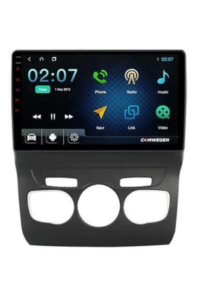 demirusta Citroen C4 2012-2017 Navigasyon Wifi Mobil Tv Dvd Kamera Hediye