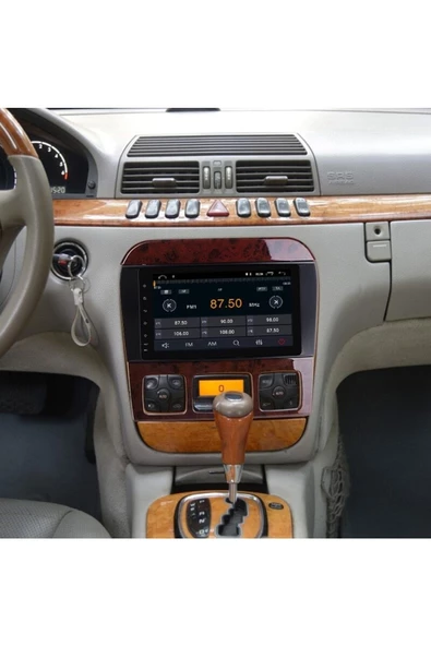 demirusta Mercedes W220 S Class 1995-05 Uyumlu Navigasyon Dvd Usb Bt Wifi Kamera