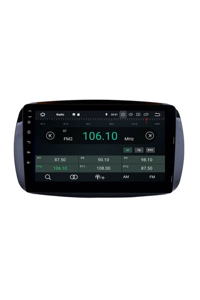 demirusta Smart For 2015-19 Carplay Navigasyon Dvd Usb Bt Mobil Dvd Kamera ürün görseli