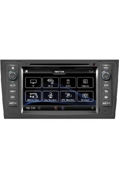 demirusta Necvox Dva-s 9939 Audı A6 Gps Dvd Usb Bt Hd Kamera