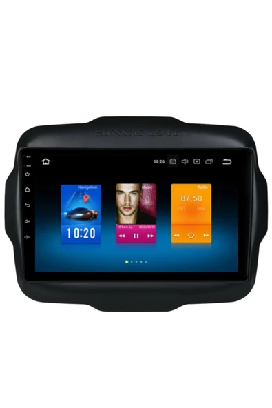 demirusta Jeep Compass Uyumlu 2gb Ram Android Navigasyon Dvd Usb Bluetooth Kamera - Resim 2