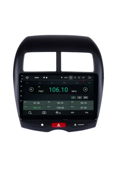 demirusta Mitsubishi Asx 2gb Ram Android Navigasyon Dvd Usb Bt Hd Kamera - Resim 2