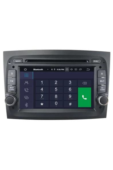 demirusta Power Müzik Fiat Doblo 2015-2020 2gb Android Navigasyon Usb Bluetooth Kamera Evervox ürün görseli