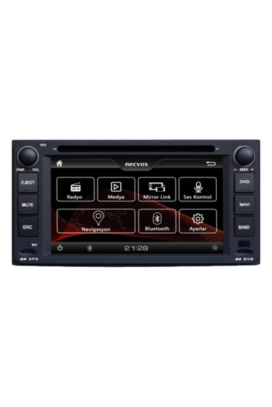 Necvox Dva-s 9914 Toyota Universal Gps Dvd Usb Bt Hd Kamera - 1