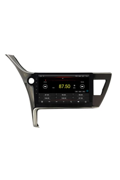 demirusta Toyota Corolla 2017-19 2gb Ram 32gb Hdd Android Navigasyon Usb Bt Kamera - Resim 2