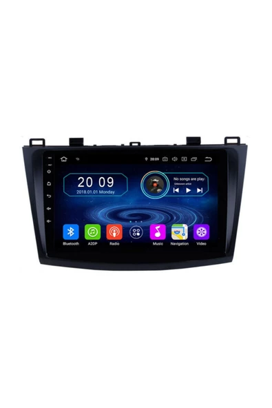 demirusta Mazda3 2010-2012 2gb Ram Android Navigasyon Usb Bt Kamera