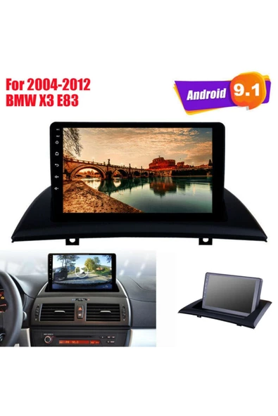 demirusta Bmw X3 E83 2gb Ram Android Navigasyon Dvd Usb Bluetooth Kamera - Resim 2
