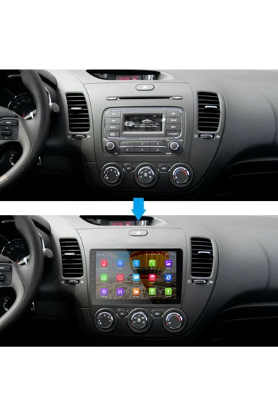 demirusta Kia Cerato 2015-2020 2gb Ram Android Navigasyon Usb Bt Kamera