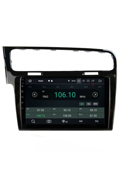 demirusta Volkswagen Golf7 2gb Uyumlu Ram Android Navigasyon Dvd Usb Bluetooth Tv Kamera ürün görseli