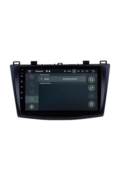 demirusta Mazda3 2010-2012 2gb Ram Android Navigasyon Usb Bt Kamera - Resim 3