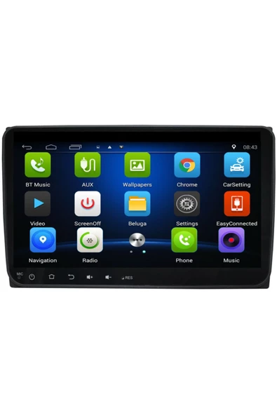demirusta Volkswagen Seat Skoda 2gb Ram Android Navigasyon*dvd*usb*bluetooth*hd Kamera - 2
