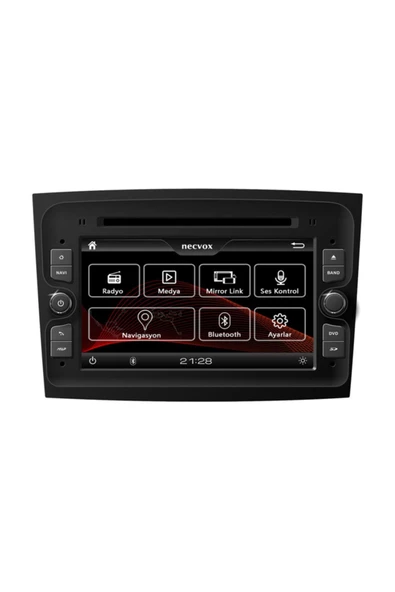Necvox Fiat Doblo 99123 Navigasyon Dvd Usb Bluetooth Hd Kamera Hediye - 1