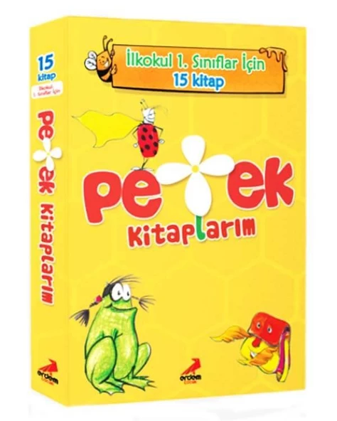 1. Sınıflar İçin Petek Okuma Kitaplarım 15 Kitap Erdem Yayınları