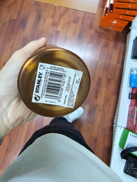 (OUTLET ) Stanley Klasik Trigger-Action 0.59 lt Termos Bardak BAKIR - 3