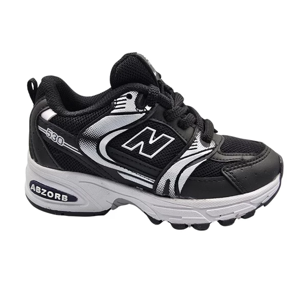 New Balance 530 Siyah Beyaz Çocuk