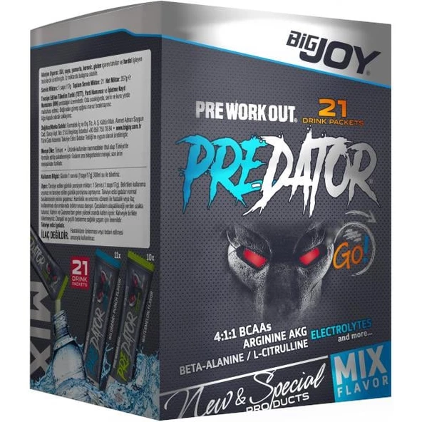 Bigjoy Predator Go Mix Aroma 21 Servis