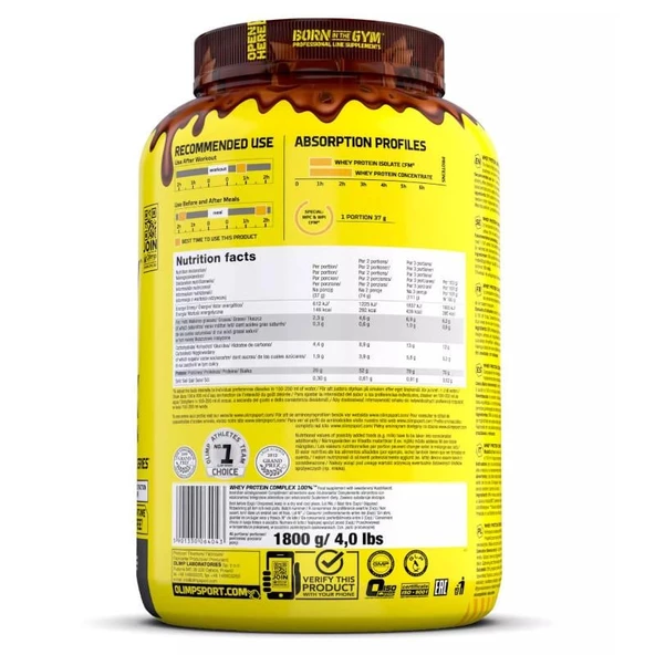 Olimp Whey Protein Complex 1800 Gr Çikolata - 2