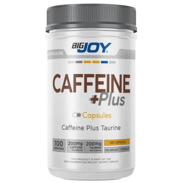 BigJoy Caffeine Plus+ 100 Kapsül Kafein