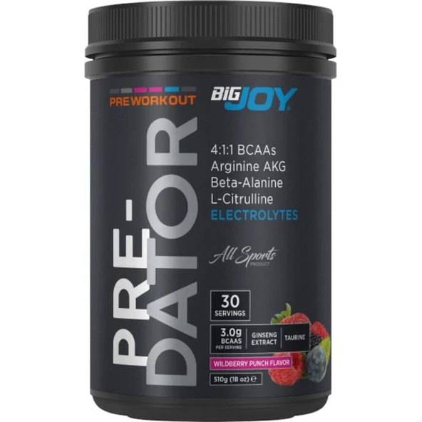 BigJoy Predator 510 gr Pre-Workout - 3