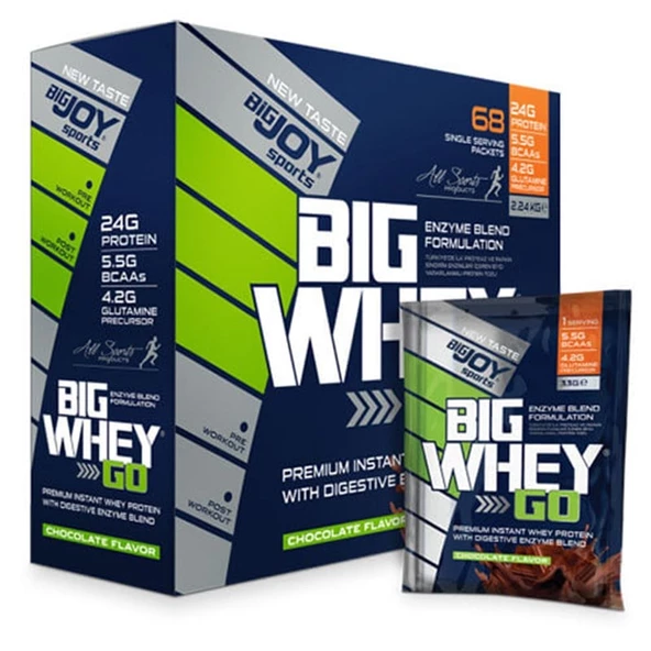 BigJoy BigWhey Go 68 Servis Saşe Çikolata