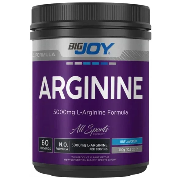 BigJoy Arginine Powder 300 Gr Amino Asit
