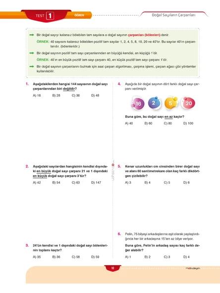 Motivasyon 8. Sınıf Matematik Soru Bankası - 3