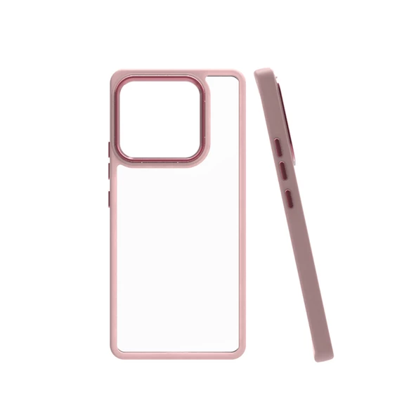 Xiaomi Mi 13 Pro Kamera Çıkıntılı Arkası Şeffaf Köşeleri Parlak Renkli Işlemeli Flora Kapak - Resim 7