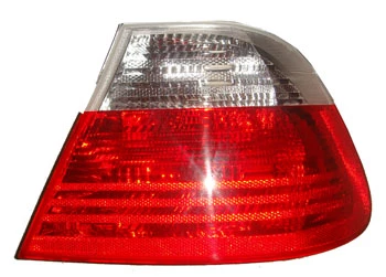 BMW 3 SERI- E46- COUPE- 98/03; DIŞ STOP LAMBASI SAĞ BEYAZ/KIRMIZI DUYSUZ (TYC) - 2