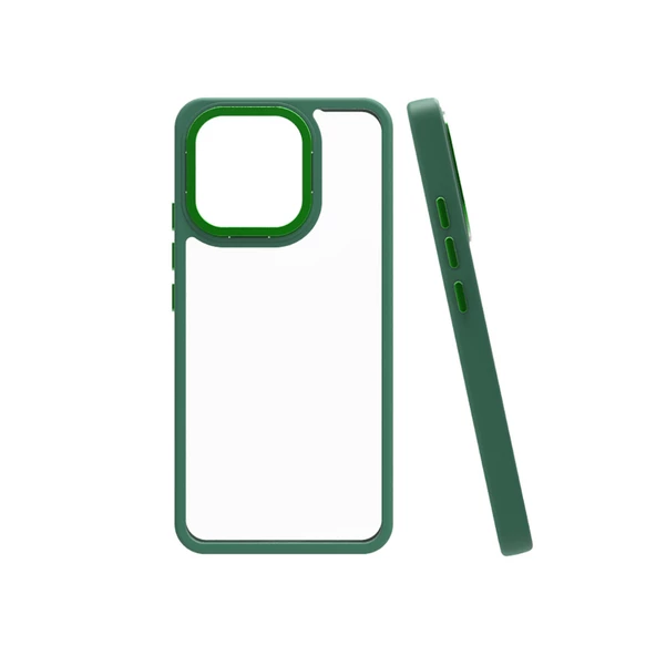 Xiaomi Mi 13 Kılıf Kamera Çıkıntılı Arkası Şeffaf Köşeleri Parlak Renkli Işlemeli Flora Kapak - Resim 3