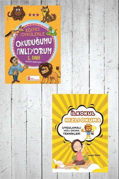 3.Sınıf Hızlı Okuma Teknikleriyle Okuduğumu Anlıyorum ürün görseli 1
